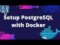 Setup PostgreSQL with Docker Compose ( includes psql cli tutorial, Postgres )