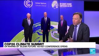 "One minute to midnight" says Johnson as climate conference opens • FRANCE 24 English
