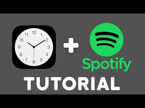 How to Wake Up With Spotify Music (Step By Step) // iPhone Wake up Alarm