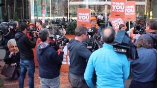 Election Celebration: Hope Over Hate / Hoop Over Haat! media frenzy