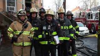 FDNY officials provide update on 3-alarm fire in Queens