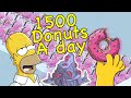 Mining 1500 donuts a day - Simpson tapped out