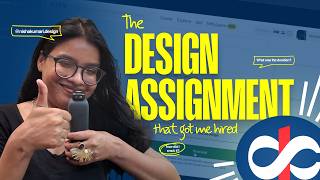 The Design Assignment that got me HIRED!!