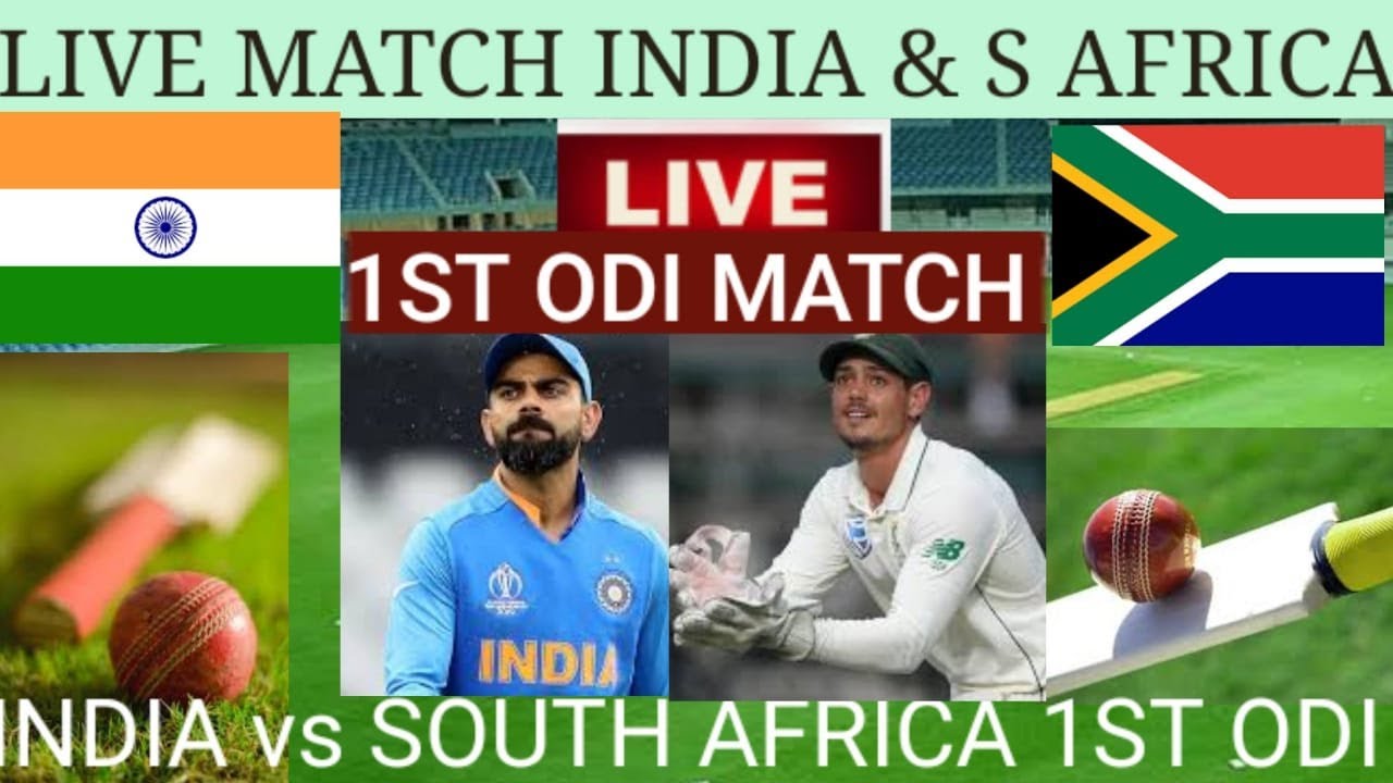 INDIA VS SOUTH AFRICA I Match Live Cricket Score I HOMECITI TV - YouTube