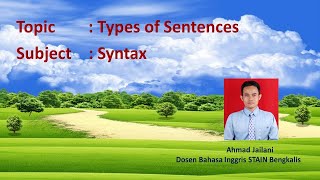 Types of English Sentences