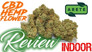 INDOOR CBD Hemp Flower Review |Arete|