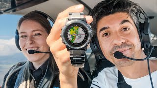 The $1849 Pilot Watch. Garmin D2 Delta PX Aviator Review.