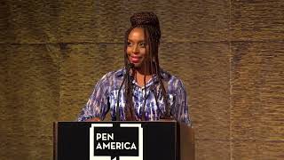 Chimamanda Ngozi Adichie at the PEN Centenary Symposium 2022