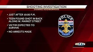 Teen shot in Shawnee neighborhood