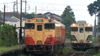 【小湊鐵道】2024.8.21-いつもの３色交換 フル版･オマケ付 #小湊鐵道 #キハ40 #full