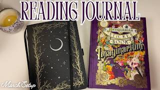 2026 Reading Journal Setup for March ✨ 📖✨ Includes Flip Through, Book Review, & Planning! 💜