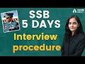 SSB 5 days Interview procedure