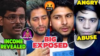 ANKUSH FF & NONSTOP BIG EXPOSED | UNGRADUATE GAMER GOT VERY ANGRY | GW MANISH INCOME REVEALED 😯