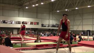 Gymnastique  Championnat Quebecois  Trampoline A  2017 04 21 4