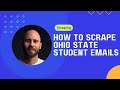 I found a way to scrape Ohio State Student Emails 🤯