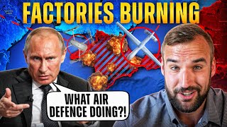 Russian Factories are Burned Down en Masse by Ukrainian Drones | Ukraine War Upd