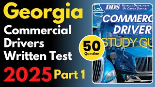 Georgia Commercial Drivers Written Practice Test | Part 1 | CDL Drivers Written Practice Test