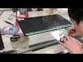 LCD screen repair/vertical band repair/Cof bonding process/Panel repairing/Samsung Led tv COF repair