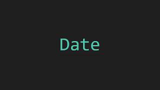 The Date Object In JS