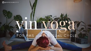 🌙 Restorative Yin Yoga for PMS Relief and Menstrual Comfort