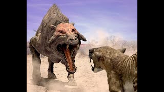 PIG From HELL.   Entelodonts-  Trending National geographic Documentary - Prehistoric predators