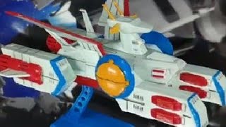 ガンプラ 旧キット 1/2400 ホワイトベースを筆塗り! #turntable