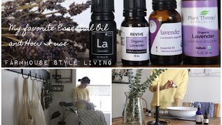 My favorite Essential oil  shop  and How I use