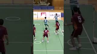 【セパタクロー/sepaktakraw】over the block