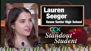 Standout Student: Osseo’s Lauren Seeger