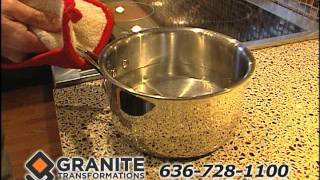 Granite overlay countertops