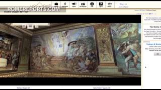 A 3D virtual tour of the Sistine Chapel