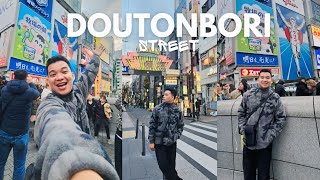 EXPLORING THE FAMOUS DOUTONBORI STREET IN OSAKA, JAPAN 🇯🇵 + SAMGYUP DINNER (MUST VISIT!!)