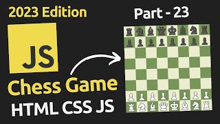 Create Chess with HTML, CSS & Javascript | Part-23 | Javascript Project Hindi Tutorial #javascript