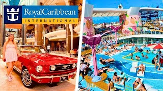 Royal Caribbean - Wonder Of The Seas DAY 2 - FULL Ship Tour \u0026 80's Party!