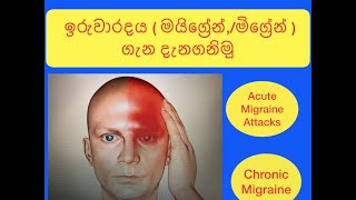 ඉරුවාරදය ( මයිග්‍රේන්,/මිග්‍රේන් ) ගැන දැනගනිමු