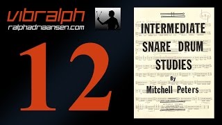 Vibralph - Intermediate snare drum studies Study #8