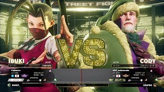 Fujimura (Ibuki) vs UGP_melonsoda (Cody)：藤村（いぶき）vs UGP_melonsoda（コーディ）