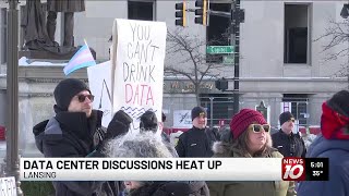 Michiganders protest data center development as debate rages on