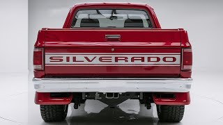 2025 Chevrolet Silverado 4x4: A Modern Tribute to the 1987 Classic