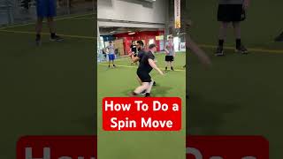 How To Do a Spin Move #football #shortvideo #shorts #defensivelineman #dline #players #rugby