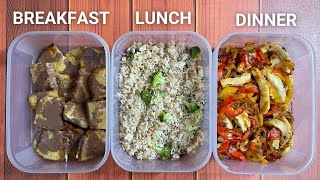 Meal Prep 1,800 calories in 25mins !! ( High Protein ) 🇮🇳