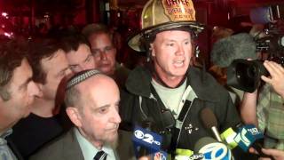 FDNY 4 ALARM FIRE DESTROYS SYNAGOGUE E.85 ST + LE