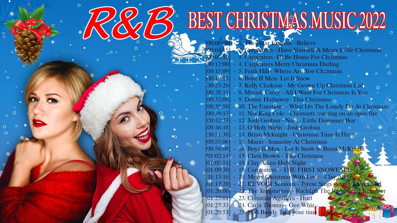 R&B Christmas Songs ♪ღ♫ R&B Christmas Music Playlist ♪ღ♫ Best R&B ...