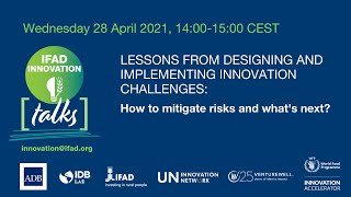 InnovationTalk#3 - Lessons from designing and implementing innovation challenges