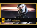 Top Five Sci-Fi Robots