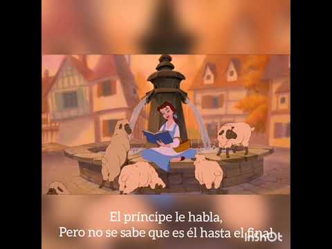 Bonjour - Beauty And The Beast - Spanish Lyrics - YouTube