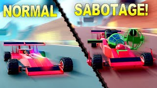 SABOTAGE RACE: Every Round We Sabotage Each Other's Build!