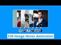 Image Hover Animation using HTML & CSS | Z-Index Transition