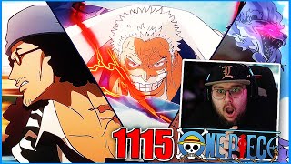 ☠ GARP VS AOKIJI ☠ | ONE PIECE 1115 | REACCION