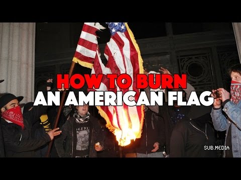 How To Burn An American Flag How To Burn An American Flag
